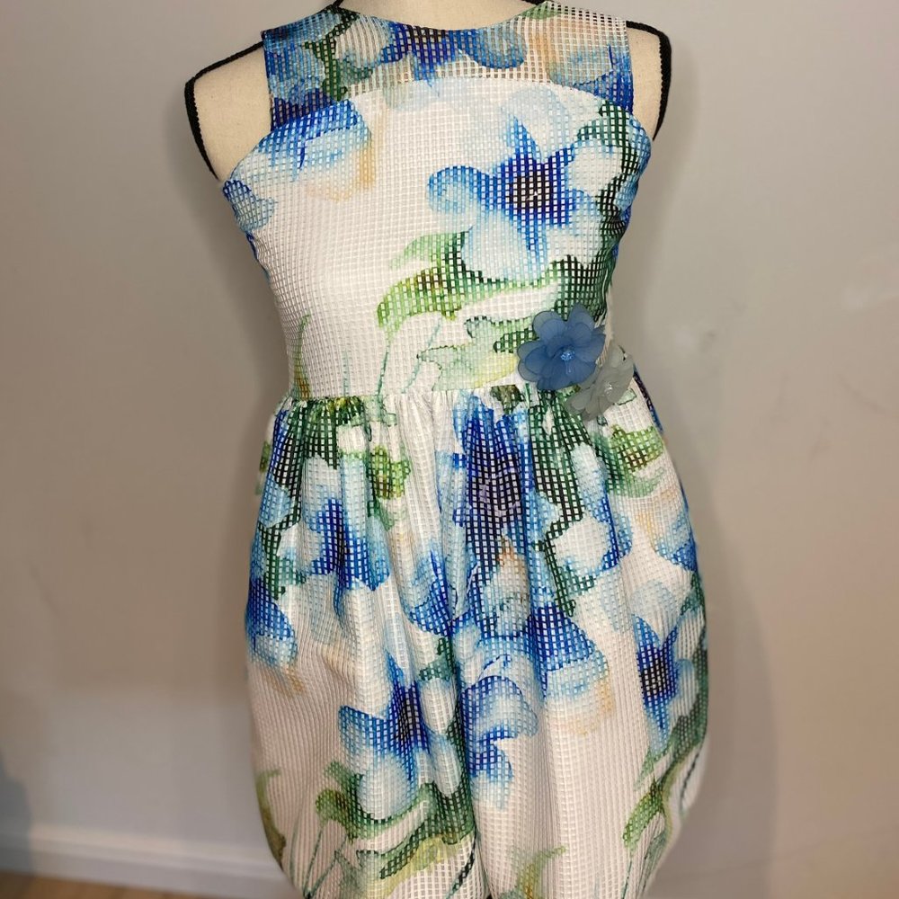 👗floral dress girls size 12 Zoe ltd